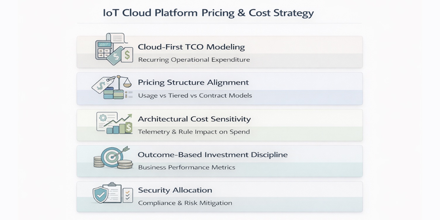 a snapshot of iot cloud platform pricing and cost strategy